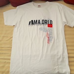 White Madrid tshirt
